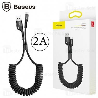 کابل لایتنینگ بیسوس Baseus Fish Eye Spring CALSR-01